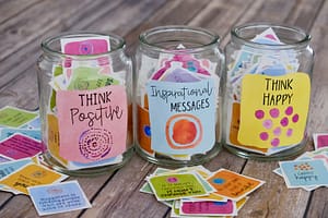 positive message jars